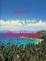 giáo án địa lý lớp 5 tiết 5 vùng biển nươc ta