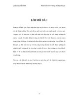 phân tích môi trường nội bộ công ty