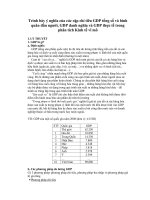 trình bày ý nghĩa của các cặp chỉ tiêu gdp tổng số và bình quân đầu người, gdp danh nghĩa và gdp thực tế trong phân tích kinh tế vi mô