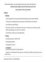 CHỦ ĐỀ DẠY HỌC SINH HỌC 8: HẠN CHẾ TÌNH TRẠNG MANG THAI NGOÀI Ý MUỐN Ở TUỔI VỊ THÀNH NIÊN