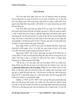 Giải pháp nhằm phát triển hoạt động thanh toán quốc tế tại Ngân Hàng thương mại cổ phần Việt Á