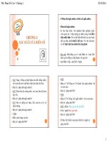 bài giảng môn xác suất thống kê xác suất biến cố