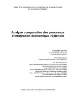 phân tích các quá trình hội nhập kinh tế khu vực