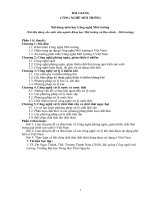 bài giảng công nghệ môi trường