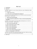 đề tài quản  trị rủi ro