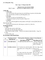 Giáo án bài thi công chức huyện Ba Vì