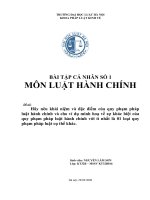 hãy nêu khái niệm và đặc điểm của quy phạm pháp luật hành chính và cho ví dụ minh hoạ về sự khác biệt của quy phạm pháp luật hành chính với ít nhất là 1 loại quy phạm pháp luật cụ thể khác