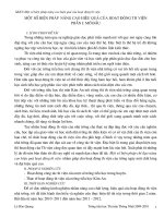 skkn một số biện pháp nâng cao hiệu quả của hoạt động thư viện