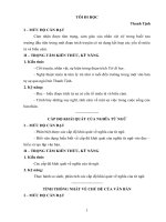 Chuẩn kiến thức kĩ năng Văn 8
