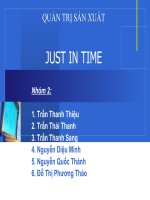 tiểu luận quản trị sản xuất