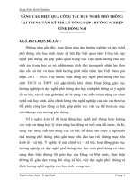 skkn nâng cao hiệu quả công tác dạy nghề phổ thông tại trung tâm kỹ thuật tổng hợp - hướng nghiệp  đồng nai