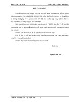 Nâng cao hiệu quả hoạt động giao nhận hàng hóa xuất nhập khẩu bằng đường biển của công ty cổ phần hàng hải Vsico