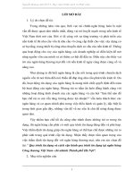 quy trình tín dụng và cách vận hành quy trình tín dụng tại ngân hàng công thương việt nam chi nhánh thành phố hà nội