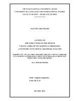 nghiên cứu về cấu trúc bài diễn thuyết “ i have a dream” của martin luther king phân tích theo quan điểm ngữ pháp chức năng hệ thống