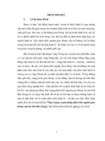 thực trạng và giải pháp phát triển ngành giao thông vận tải tỉnh bắc giang