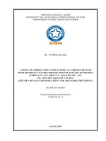 a study of correlative conjunctions as cohesive devices the upper-secondary english textbooks) = nghiên cứu các liên từ tương liên như các phương tiện liên kết văn bản  liên hệ với sách giáo khoa tiếng anh