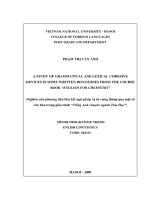 a study of grammatical and lexical cohesive devices in some written discourses from the course book english for chemistry = nghiên cứu phương tiện liên kết ngữ pháp và từ vựng thông qua một số văn bản