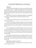 ÔN TẬP PHẦN TRIẾT HỌC DUY VẬT LỊCH SỬ