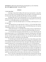 Chính sách cạnh tranh trong cung ứng dịch vụ y tế ở Việt Nam