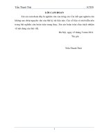 giải pháp phát triển hoạt động thanh toán quốc tế tại ngân hàng tmcp ngoại thương việt nam – chi nhánh thăng long