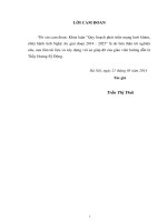 quy hoạch phát triển mạng lưới khám, chữa bệnh tỉnh nghệ an giai đoạn 2014 - 2025