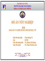 KHẢO SÁT VÀ THIẾT KẾ MÁY NÉN KHÍ TRỤC VÍT