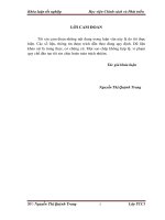 nâng cao chất lượng tín dụng tại ngân hàng tmcp đầu tư & phát triển việt nam – chi nhánh quang trung, hà nội