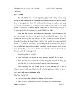 Đồ án thiết kế hệ thống xử lý nước thải cho nhà máy sản xuất tinh bột