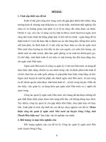 hoàn thiện công tác quản lý ngân sách nhà nước tại huyện nông cống, tỉnh thanh hóa hiện nay