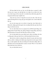 tình hình phát triển ngành nông nghiệp huyện đông anh giai đoạn 2009 đến 2013