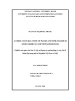 a cross-cultural stydy of pauses and time-fillers in some american and vietnamese films = nghiên cứu giao văn hóa về việc sử dụng các quãng lặng và các yếu tố khỏa lấp trong một số bộ phim việt nam và mỹ