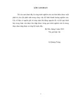 giải pháp đổi mới công tác lập kế hoạch tỉnh ninh bình