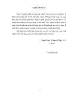 hàng dệt may việt nam xuất khẩu sang thị trường hoa kỳ rào cản môi trường và biện pháp cho các doanh nghiệp việt nam