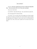 Tình hình xuất khẩu than tại Công ty Cổ phần Xuất nhập khẩu Than – Vinacomin giai đoạn 2009 - 2013: Thực trạng và giải pháp