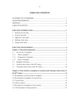 a study of water and fire as metaphors in american and vietnamese short stories of the 20th century = nghiên cứu ẩn dụ nước và lửa trong truyện ngắn thế kỷ 20 của mỹ và việt nam
