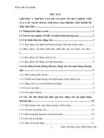 giải pháp tăng cường huy động vốn của ngân hàng nông nghiệp và phát triền nông thôn chi nhánh huyện tiên yên