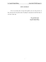 Hoàn thiện công tác quản lý nợ công của Việt Nam đ́ên năm 2020