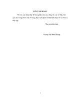 Một số giải pháp nâng cao hiệu quả sử dụng vốn lưu động tại công ty cổ phần TRAPHACO