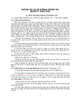 bài giảng thông tin và hệ thông tin quản lý giáo dục