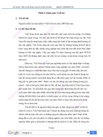 Phương pháp luận NGUYÊN NHÂN lạm PHÁT ở VIỆT NAM từ năm 2004 đến NAY