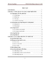 Thiết kế hệ thống ly hợp xe 5 chỗ