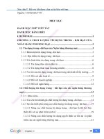 luận văn giải pháp nâng cao chất lượng tín dụng trung -  dài hạn tại chi nhánh ngân hàng no&ptnt tràng an