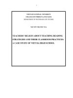 Factors affecting the motivation of Vietnamese technical english majors in their English studies