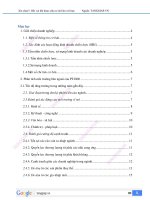 tiểu luận phân tích chiến lược phát triển doanh nghiệp của công ty pt2000