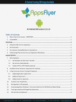 AF android integration guide v2 3 1 12