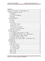 Thiết kế hệ thống lái cho ôtô du lịch 5 chỗ