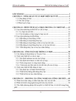 Thiết kế hệ thống ly hợp xe 5 chỗ