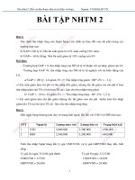 bài tập và bài giải ngân hàng thương mại 2