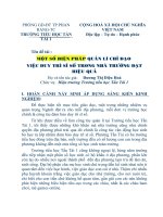 skkn 1 số biện pháp chỉ đạo dy trì quản lý sĩ số học sinh trong nhà trường đạt hiệu quả thpt tấn tài