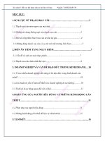 Tiểu luận doanh nghiệp (thạch rau câu) và vấn đề đạo đức trong kinh doanh